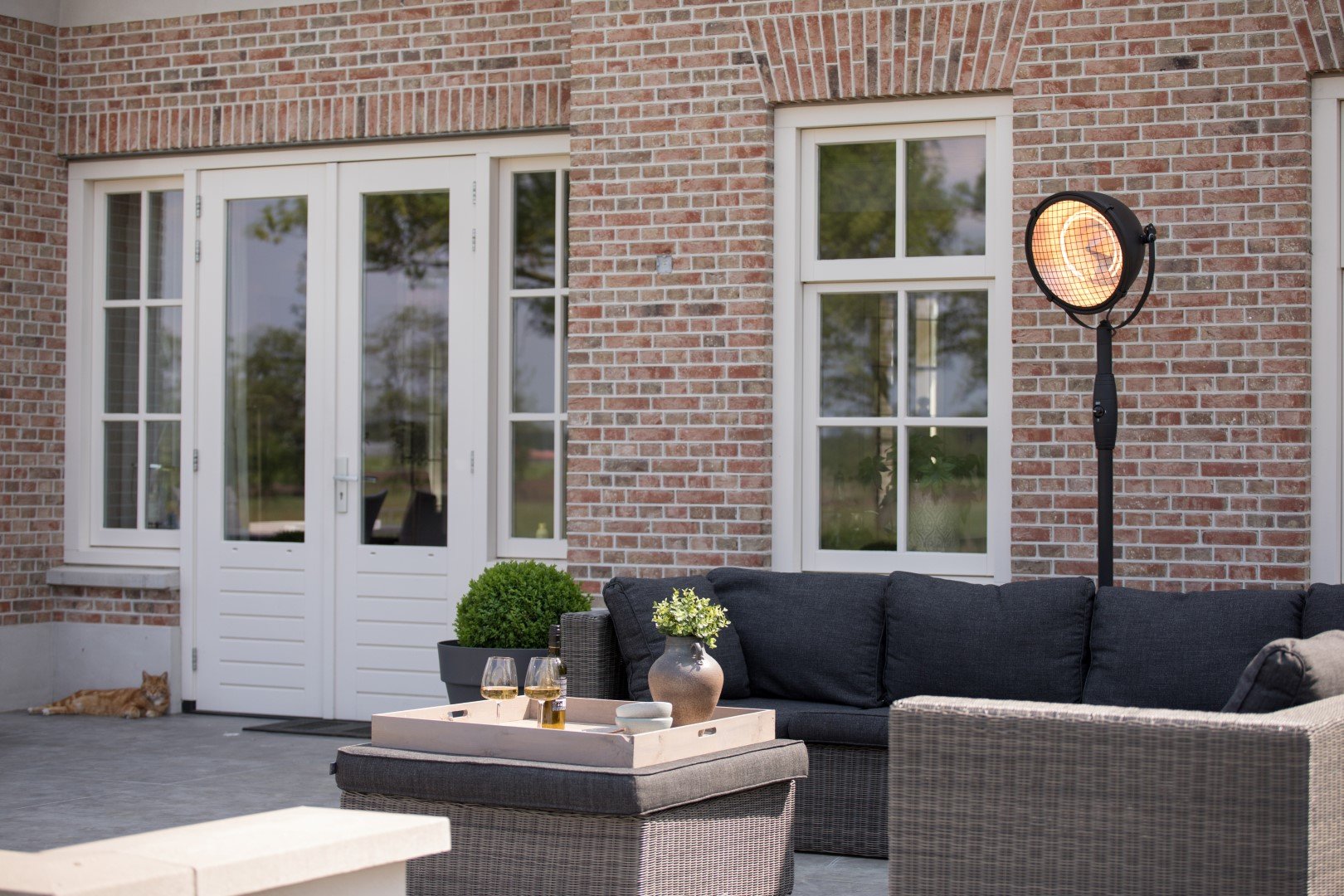 Sunred Indus 2100 Staande terrasverwarmer
