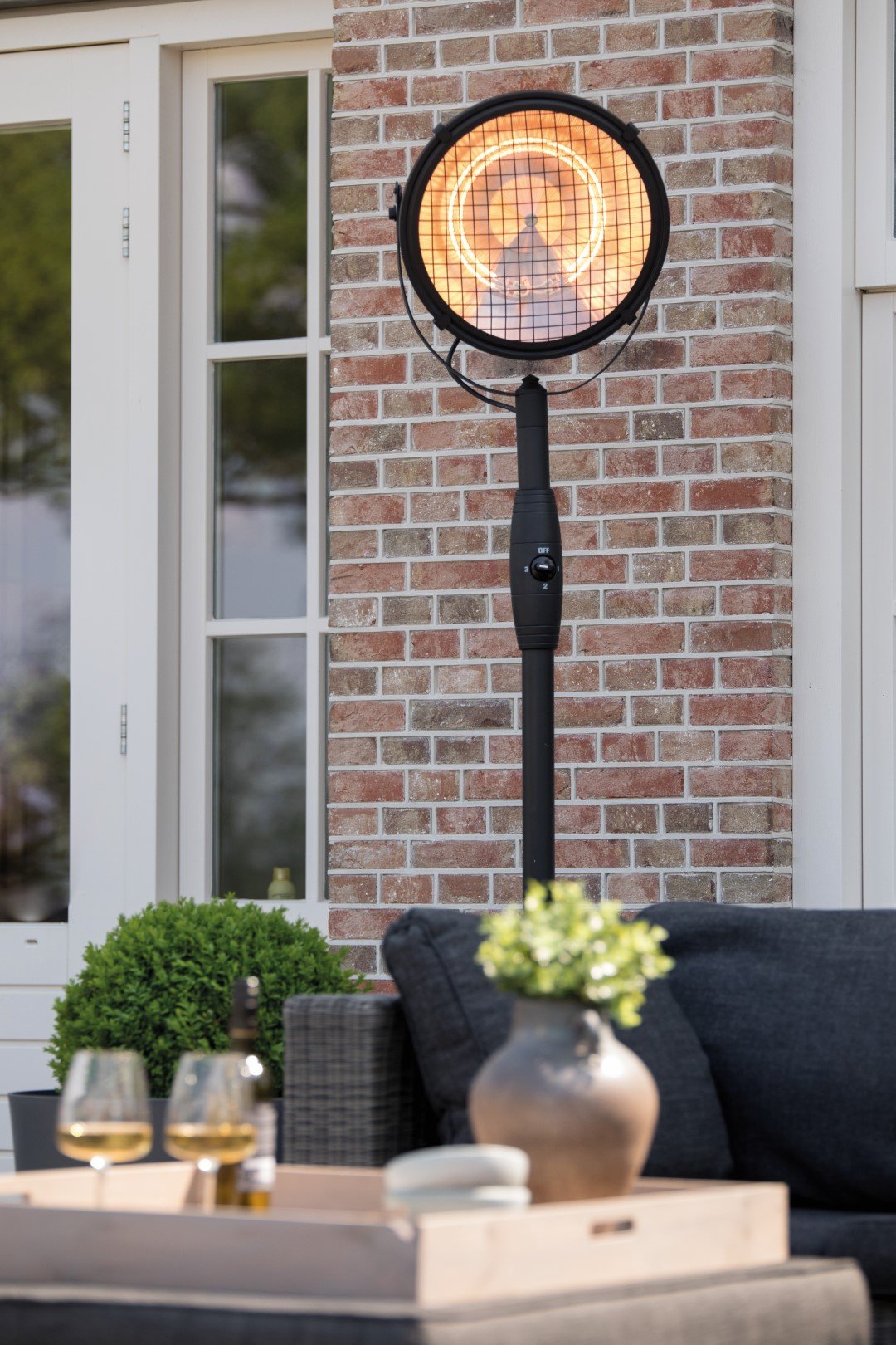 Sunred Indus 2100 Staande terrasverwarmer