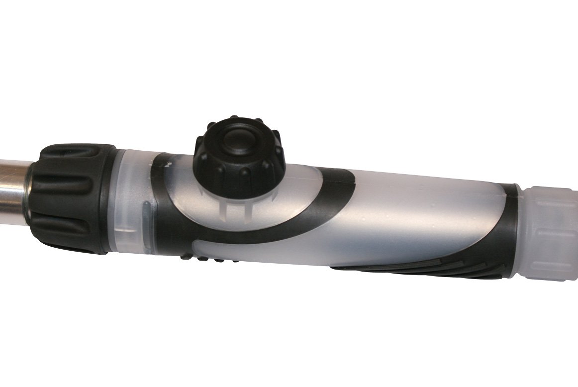 Hydrojet bezem Xpro voor boordstenen, rolluiken of zwembadafdekking