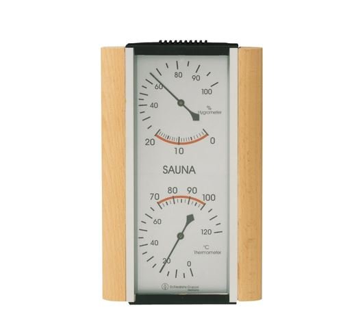 'DrFriedrichs' Sauna Thermometer Hygrometer luxe (26cm)