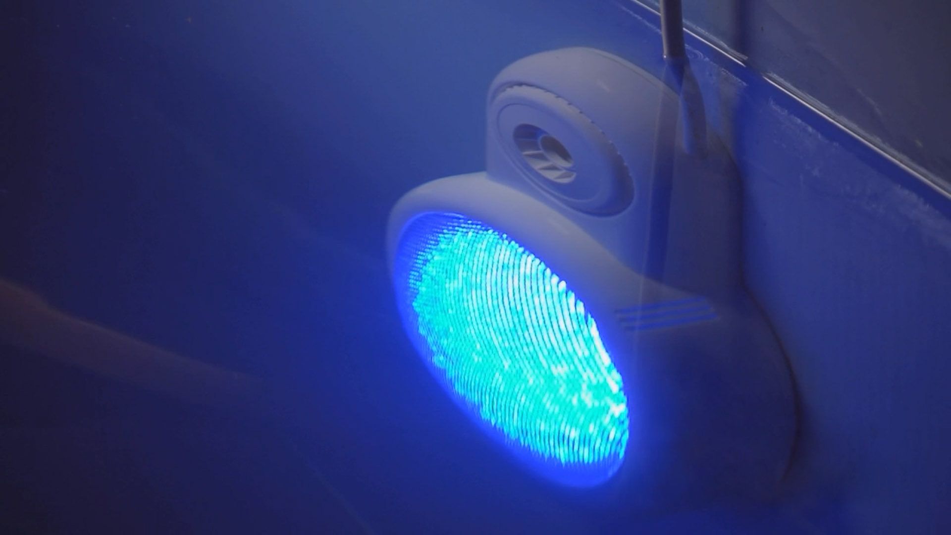 SeaMAID bovengronds zwembad meerkleurige LED projector