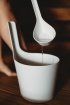 Design Sauna emmer-set - kunststof wit (5L)