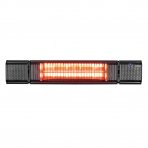 Eurom Heat and Beat zwart terrasverwarmer