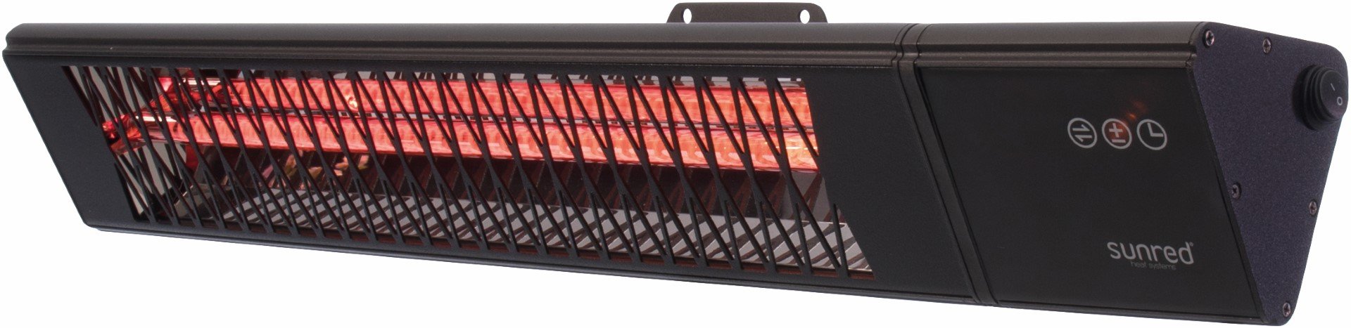 Sunred Professionele Smart Heater Royal Diamond Dark Wall 2500