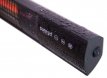 Sunred Heater Royal Diamond Dark Wall 1500 terrasverwarmer