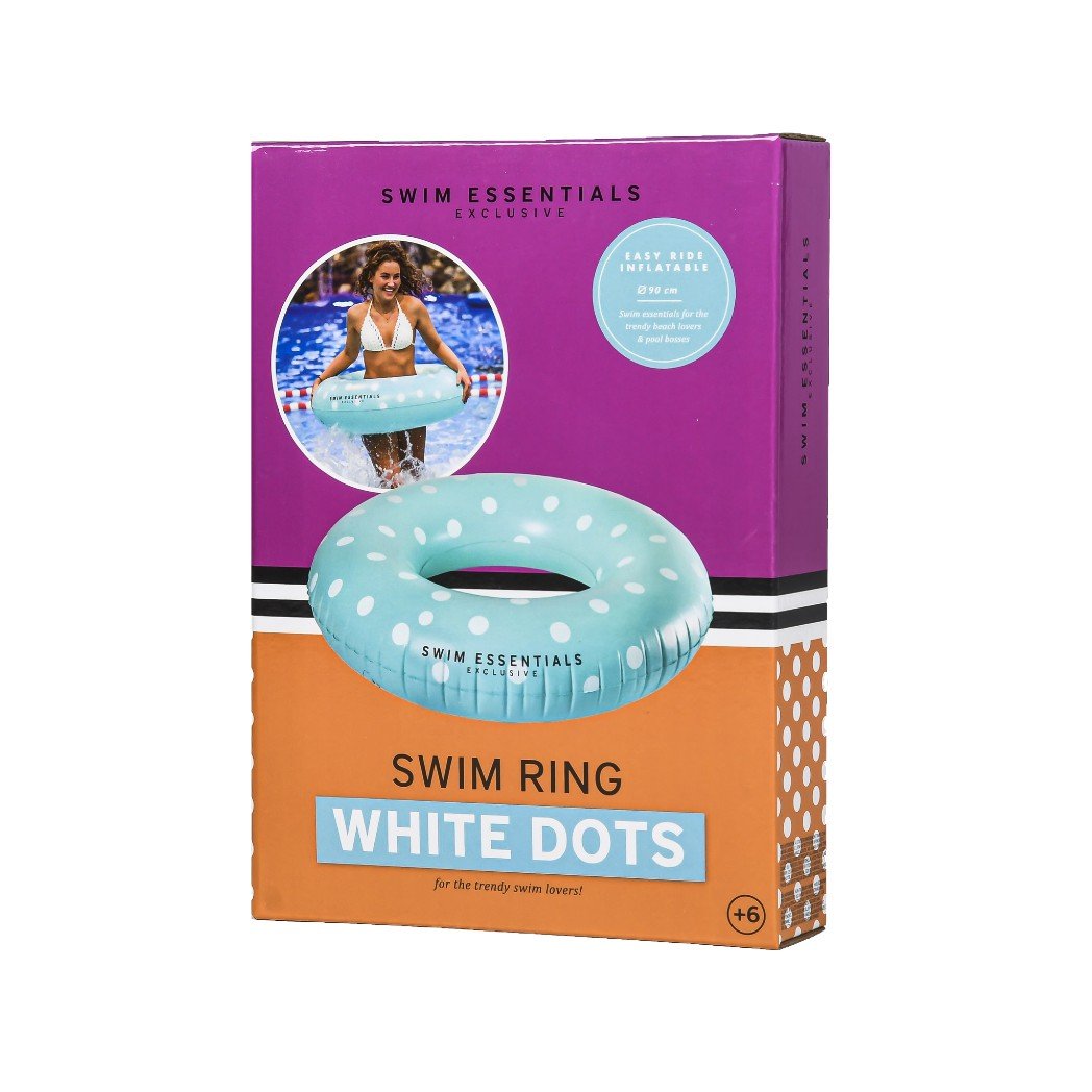 Blauw Witte Zwemband - Swim Essentials