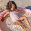 Swim Essentials Baby zwembad Roze zebra 100 cm