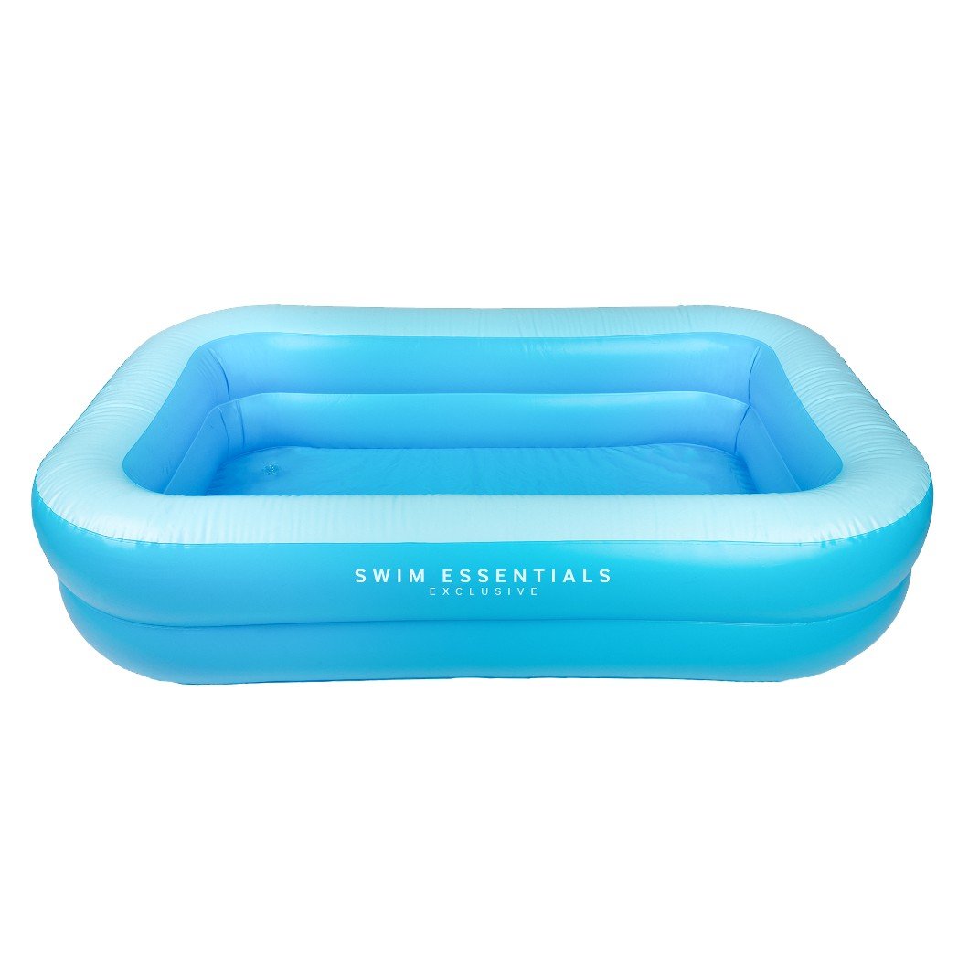 Opblaasbaar zwembad 200 cm Blauw - Swim Essentials