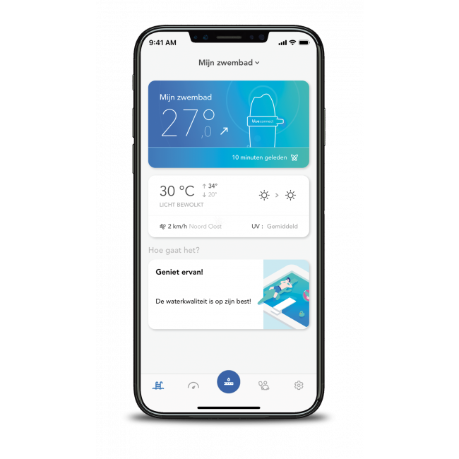 Astral Blue Connect PLUS zout watertester - Slimme Watertester