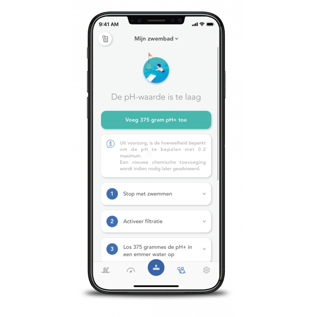 Astral Blue Connect PLUS zout watertester - Slimme Watertester