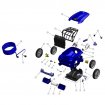 Motorblok A voor Zodiac Vortex