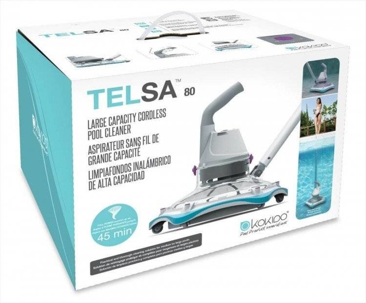 Kokido Telsa 80 elektrische zwembadstofzuiger