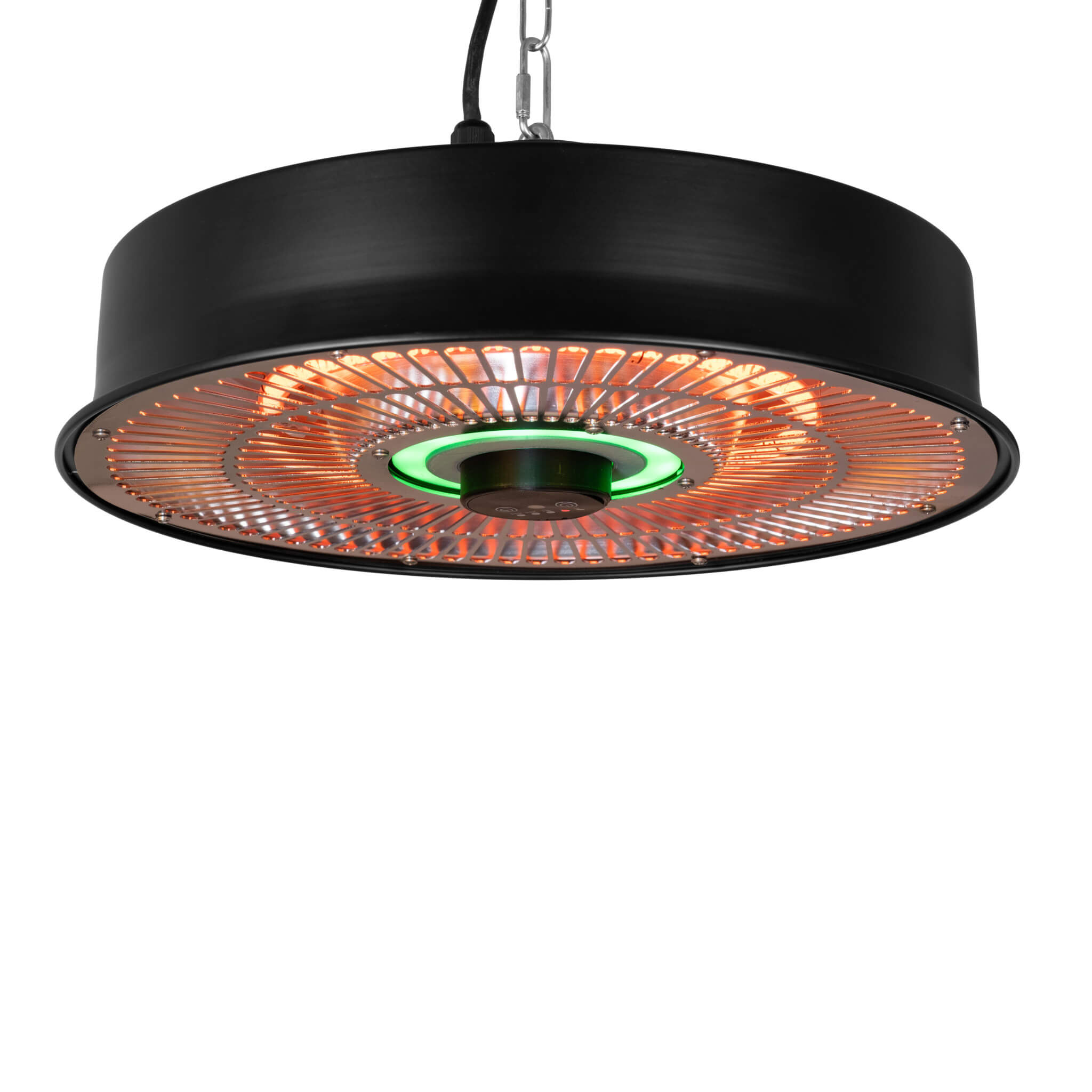 Partytent terrasverwarmer 1500 RC met verlichting - Hangend
