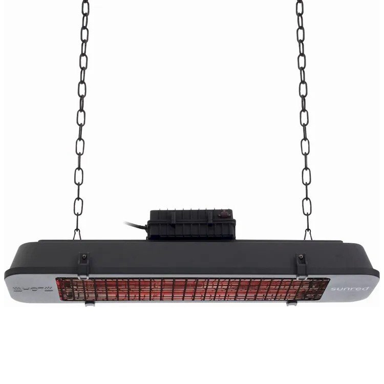 Sunred Heater Royal Diamond Dark Vintage Hanging 2500 terrasverwarmer