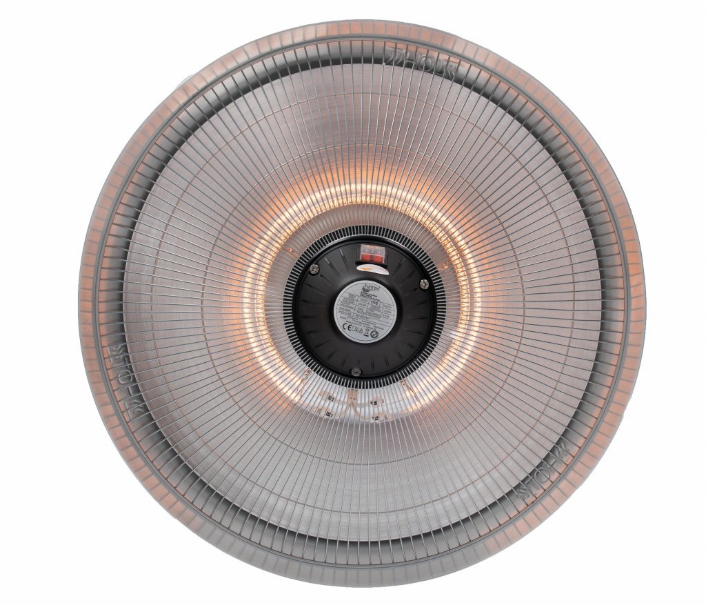 Sunred Heater Sirius Hanging Silver 2100 terrasverwarmer