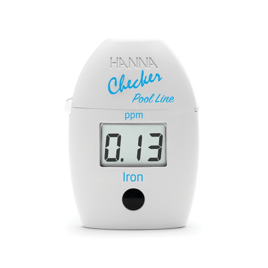 Pool Line Checker-fotometer voor ijzer (HI7214)
