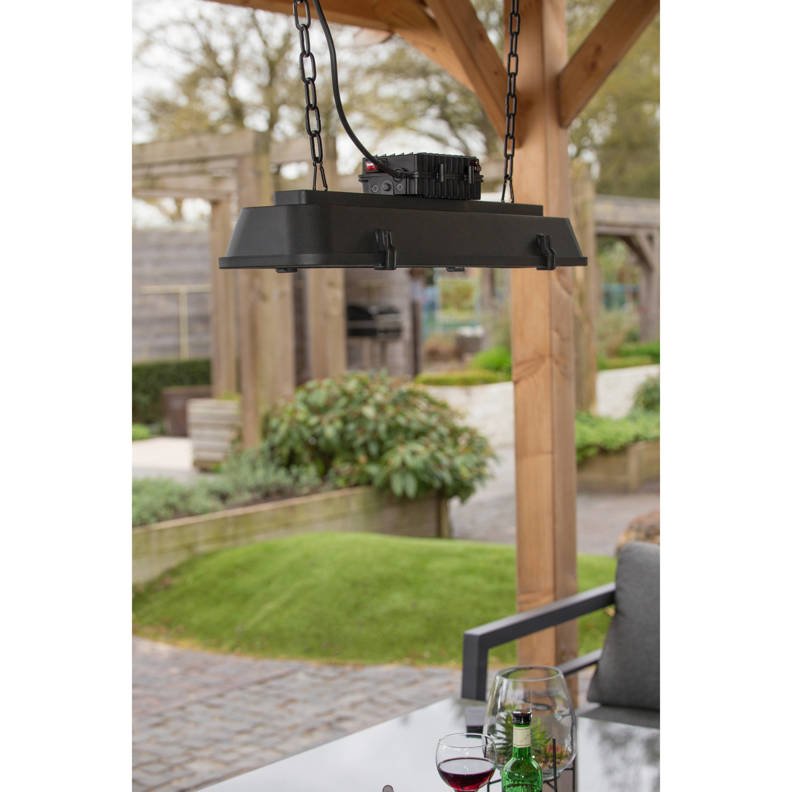 Sunred Heater Royal Diamond Dark Vintage Hanging 2500 terrasverwarmer