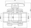 Kogelkraan, type Safe 600 - 50 mm - 16 bar - Profec