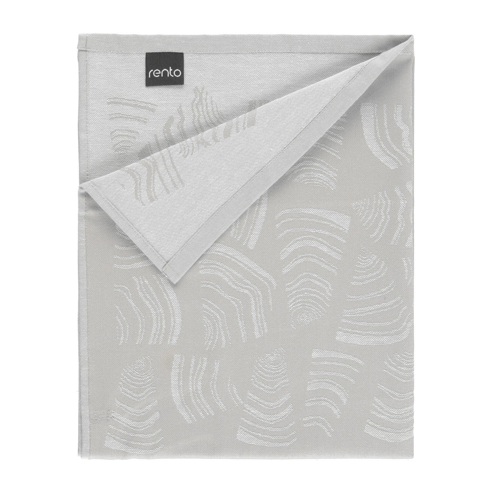 Sauna handdoek grijs 50x60cm - Rento