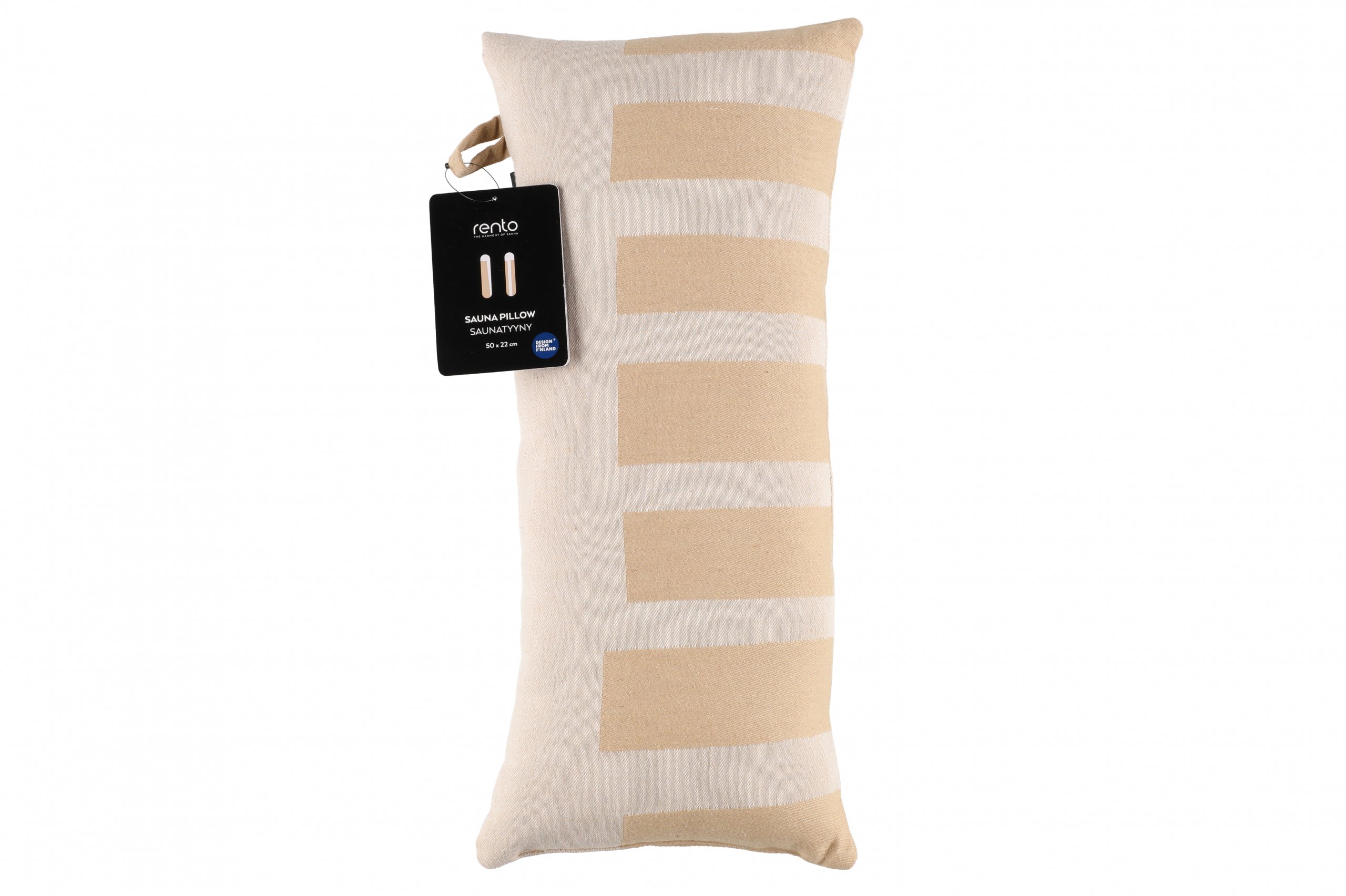 Saunakussen beige 50x22 cm - Rento