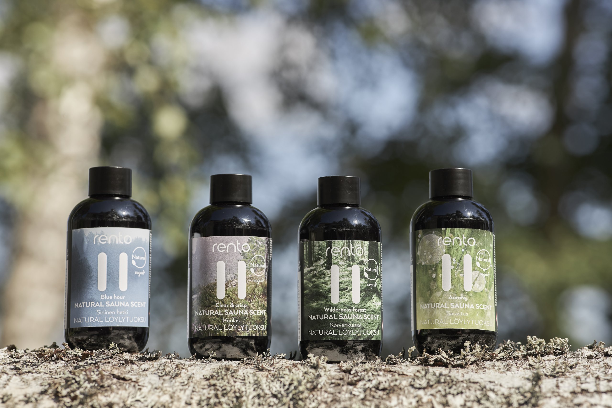 Natural saunageur gift box 4 x 100 ml