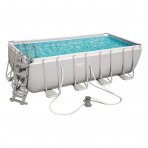 Bestway Power steel zwembad 404 x 201 x 100 cm, inclusief pomp en trap