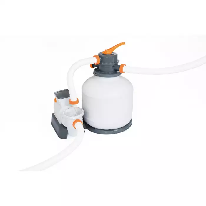Bestway Hydrium zwembad 610 x 360 x 120 cm, inclusief pomp, zwembadtrap, afdekzeil en grondzeil