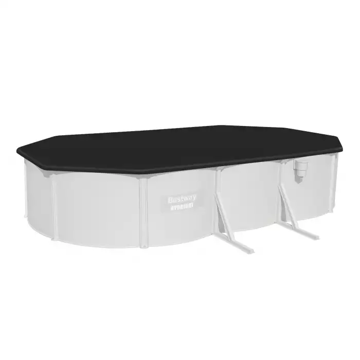 Bestway Hydrium zwembad 610 x 360 x 120 cm, inclusief pomp, zwembadtrap, afdekzeil en grondzeil