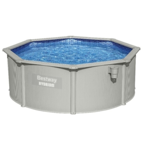Bestway Hydrium zwembad Ø 360 x 120 cm, inclusief pomp, zwembadtrap, afdekzeil en grondzeil