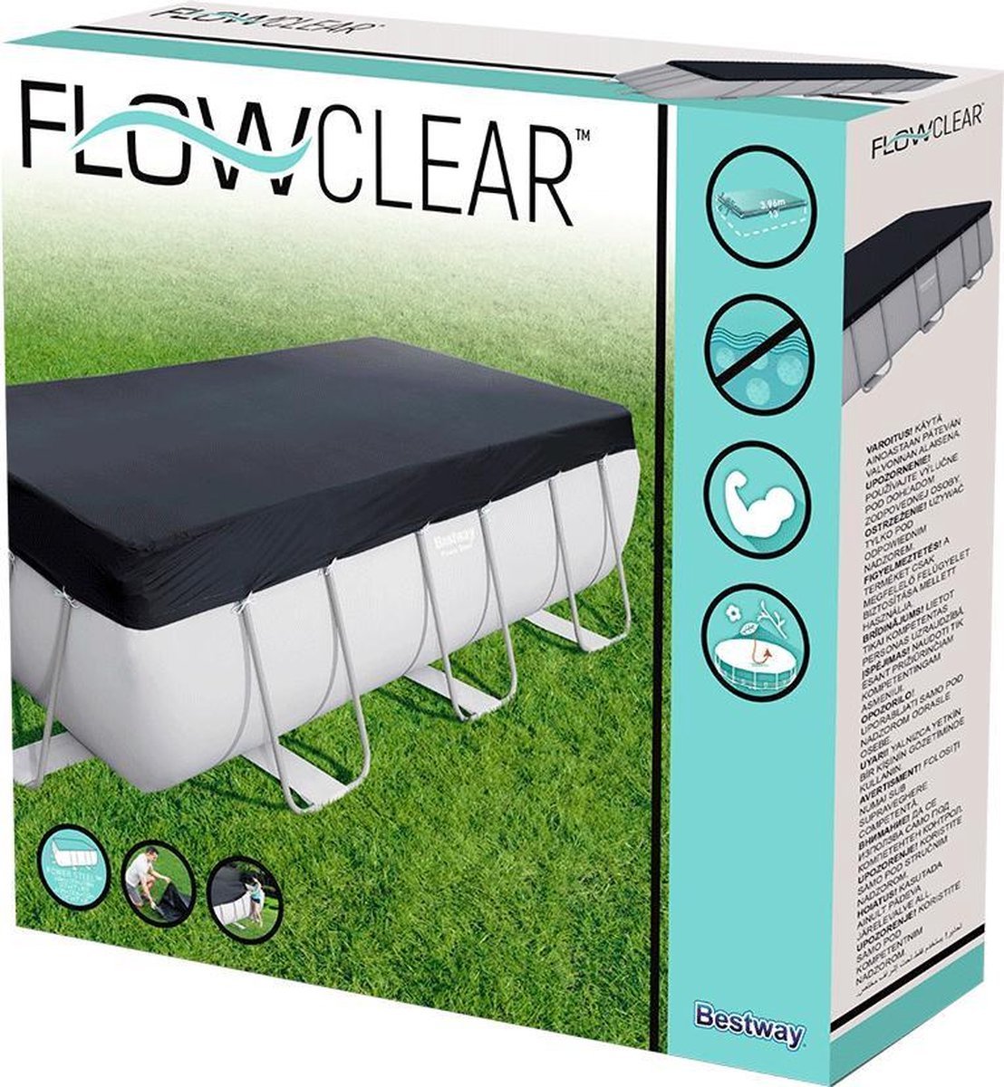 Bestway zwembad afdekzeil - 404 x 201 cm