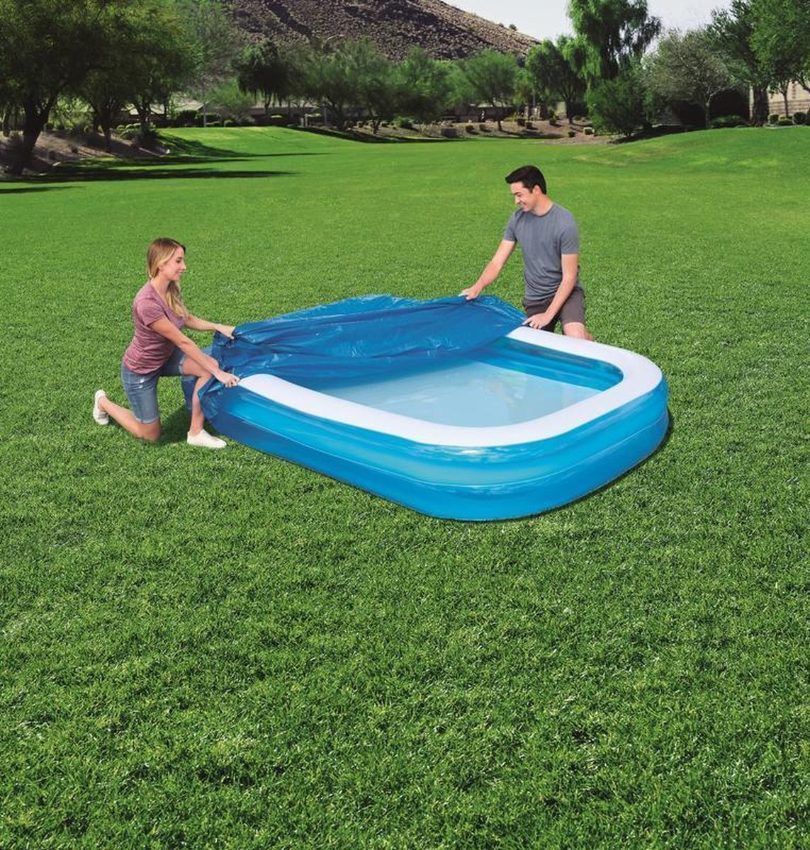 Bestway Zwembad Afdekzeil (262 x 175 cm)
