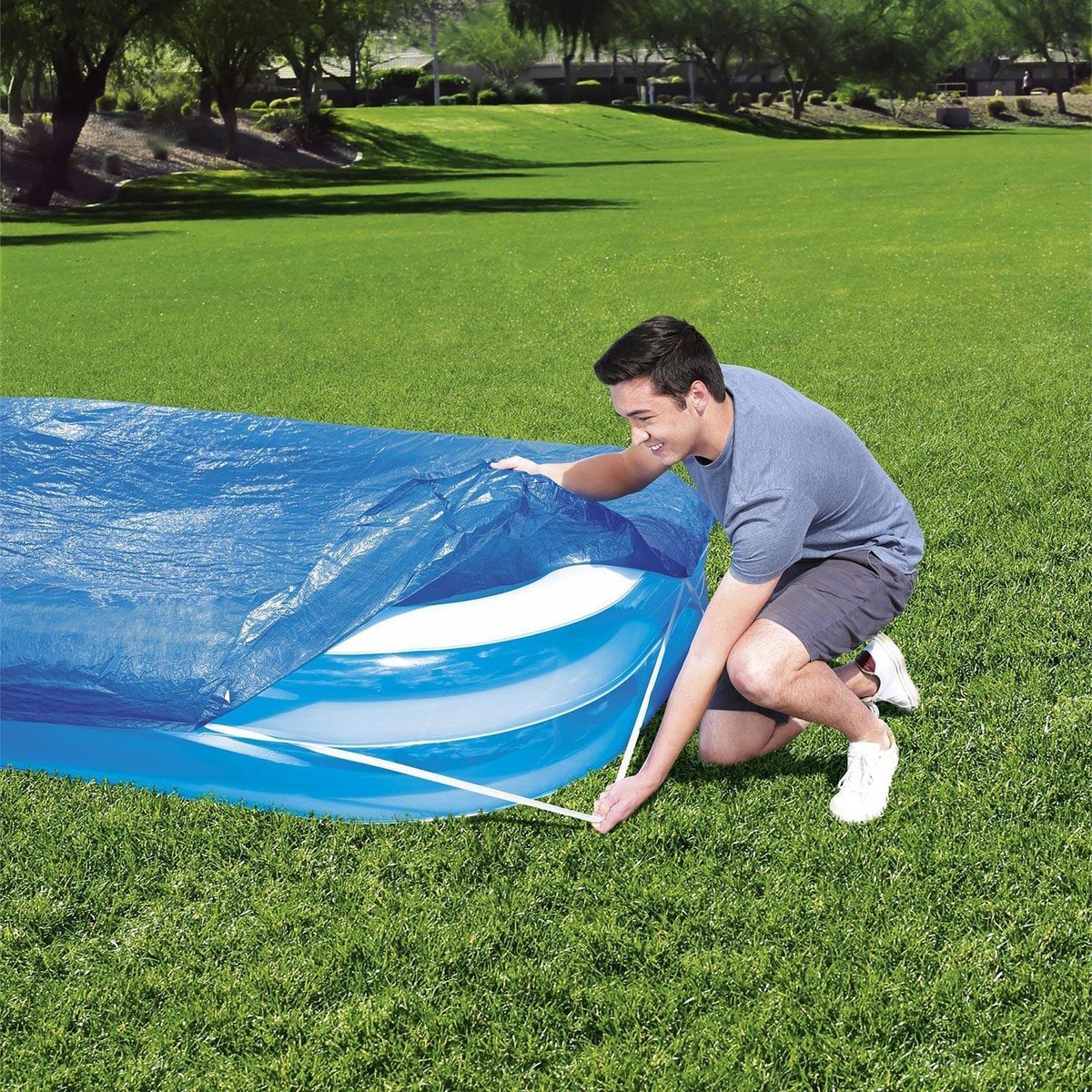 Bestway Zwembad Afdekzeil (262 x 175 cm)
