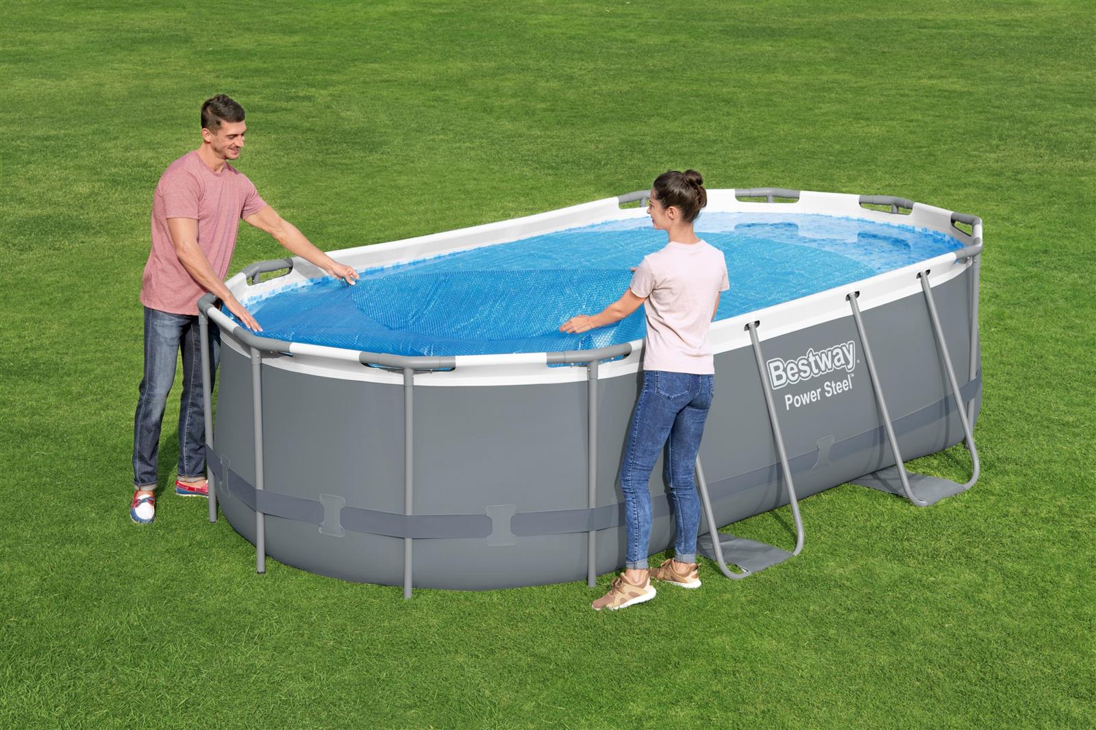 Bestway Flowclear Solar cover – 394 x 210 cm