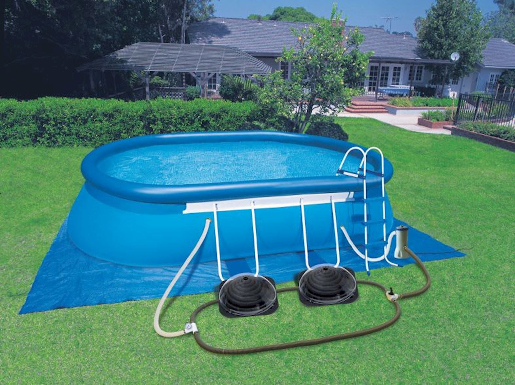 Bypass kit voor zwembadverwarming - Kokido