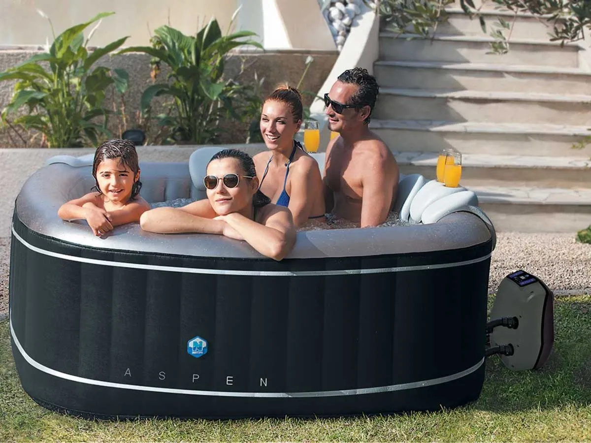 NetSpa Aspen opblaasbare spa met 4 plaatsen