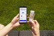 Blue Check teststrips met applicatie