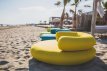 Grote zwembadzetel blauw - Wink Air Island+