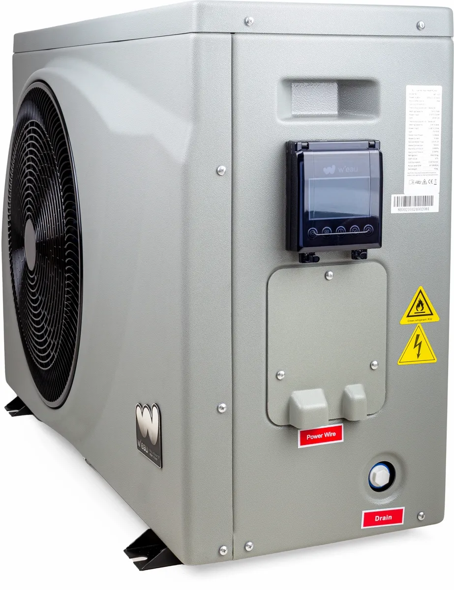 W'eau Full Inverter 5,5kW zwembad warmtepomp