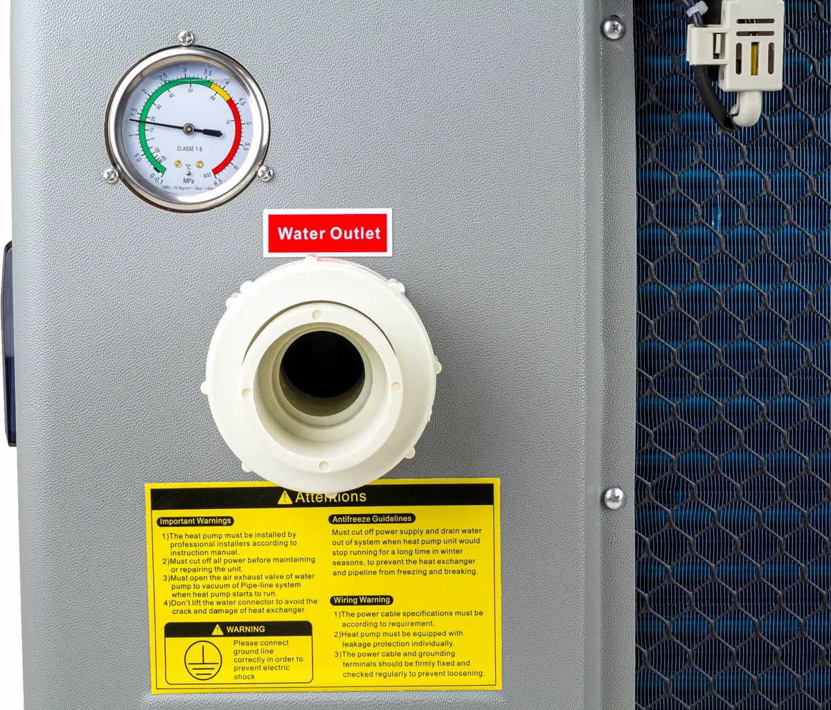 W'eau Full Inverter 5,5kW zwembad warmtepomp