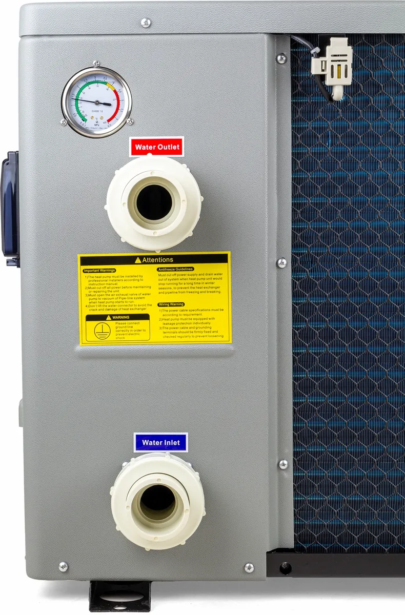 W'eau Full Inverter 7,6kW zwembad warmtepomp