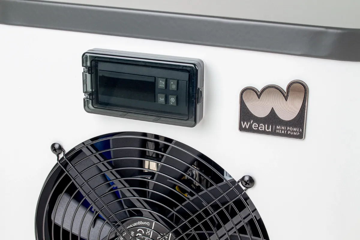 Mini Power 4kW zwembad warmtepomp - W'eau