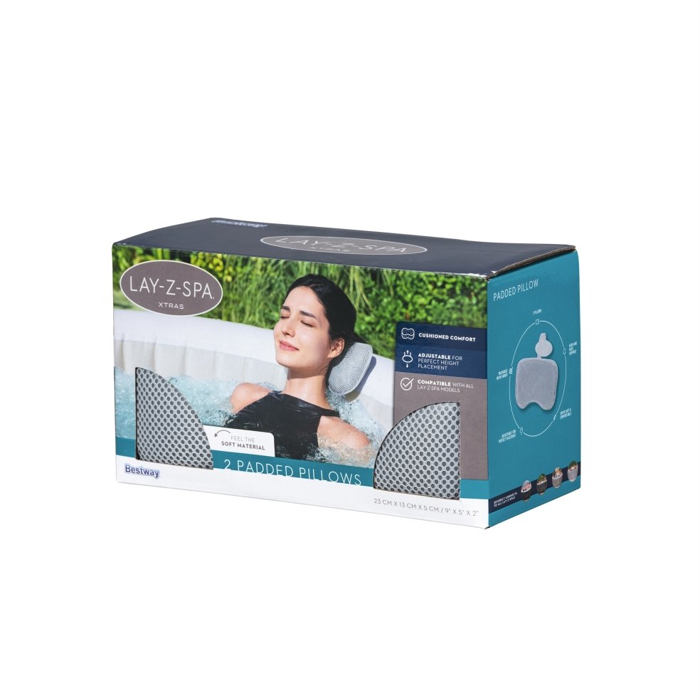 Lay-Z Spa gewatteerd hoofdkussen (set van 2) - Bestway