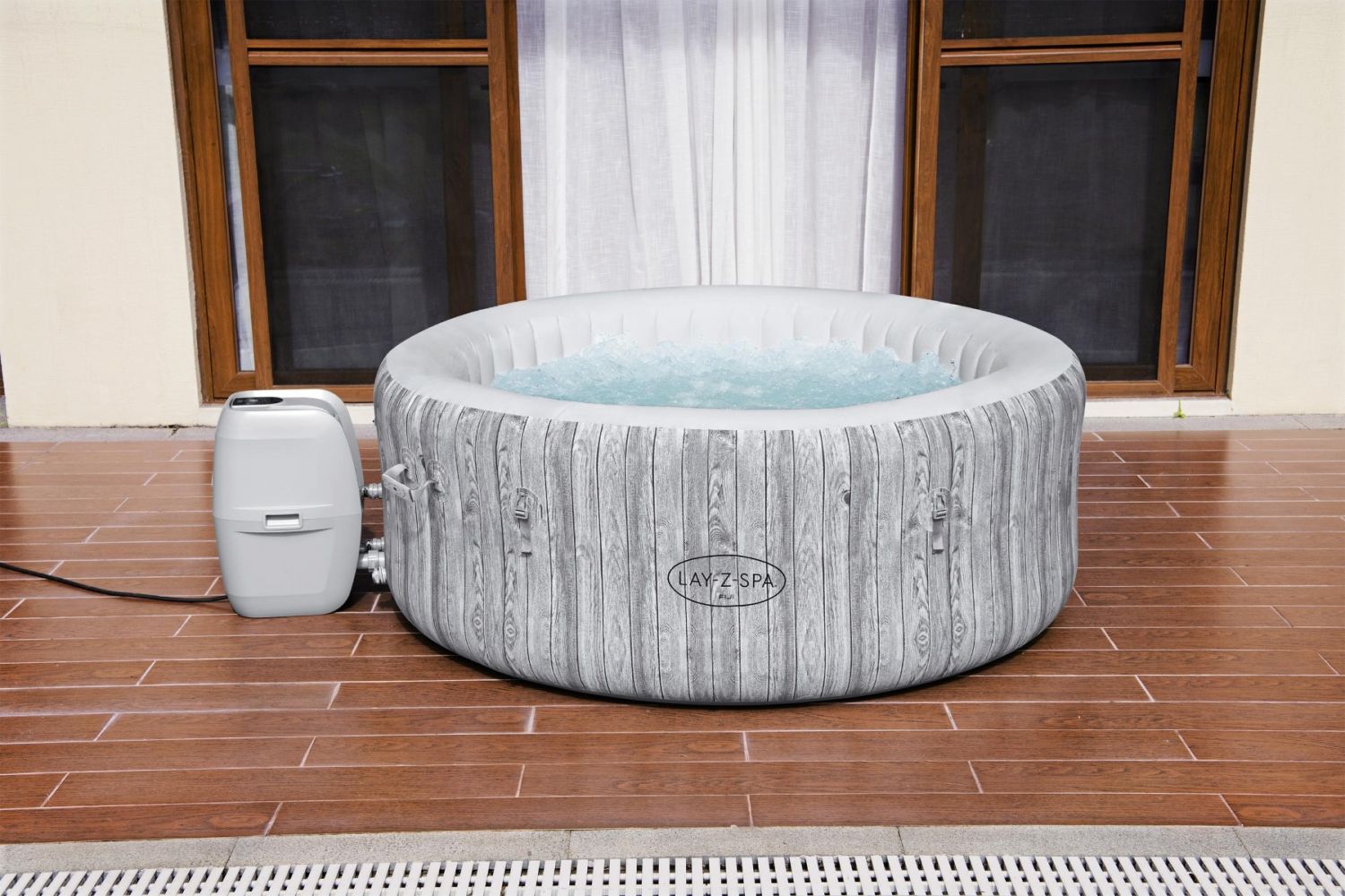 Fiji Bestway Lay-Z-Spa Airjet met Freeze Shield