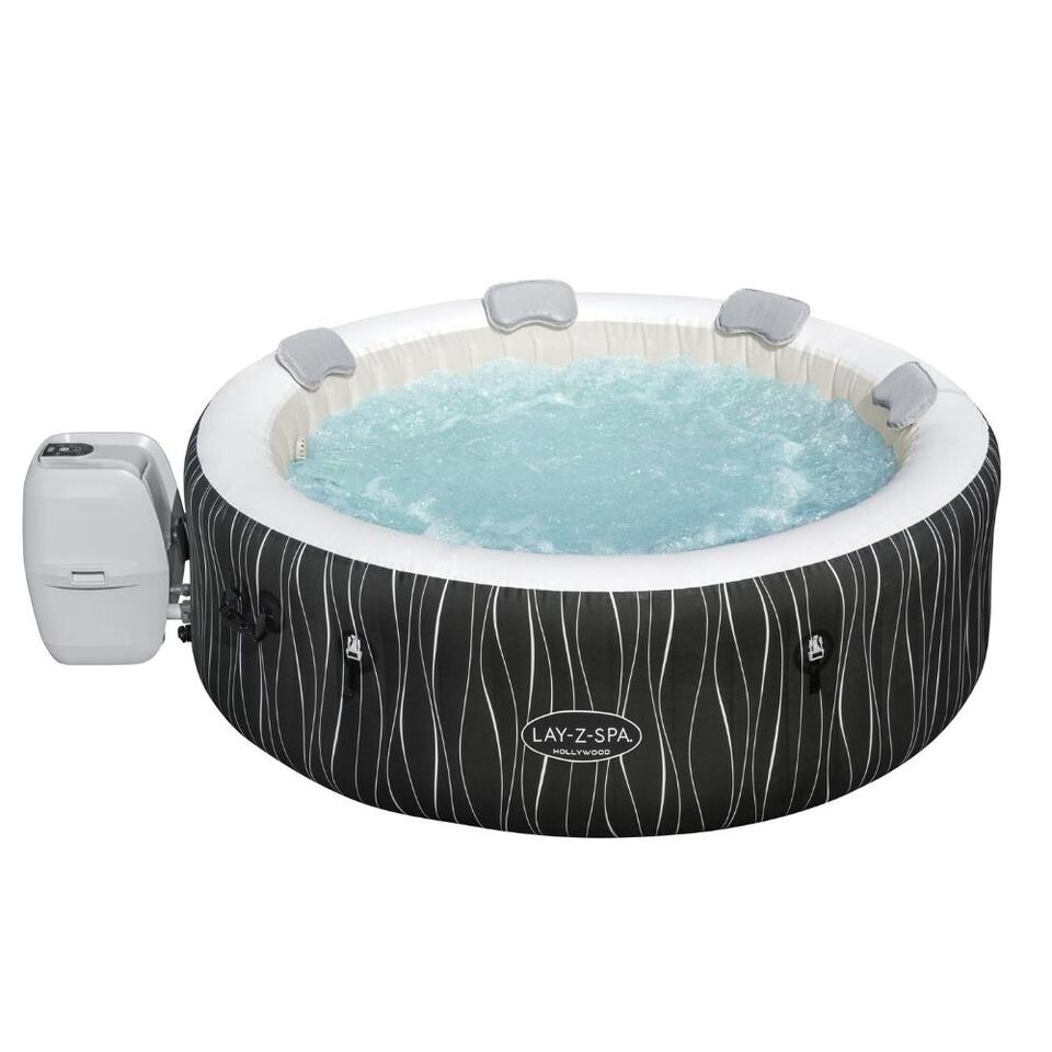 Hollywood Bestway Lay-Z-Spa Airjet met Freeze Shield voor 4 tot 6 personen