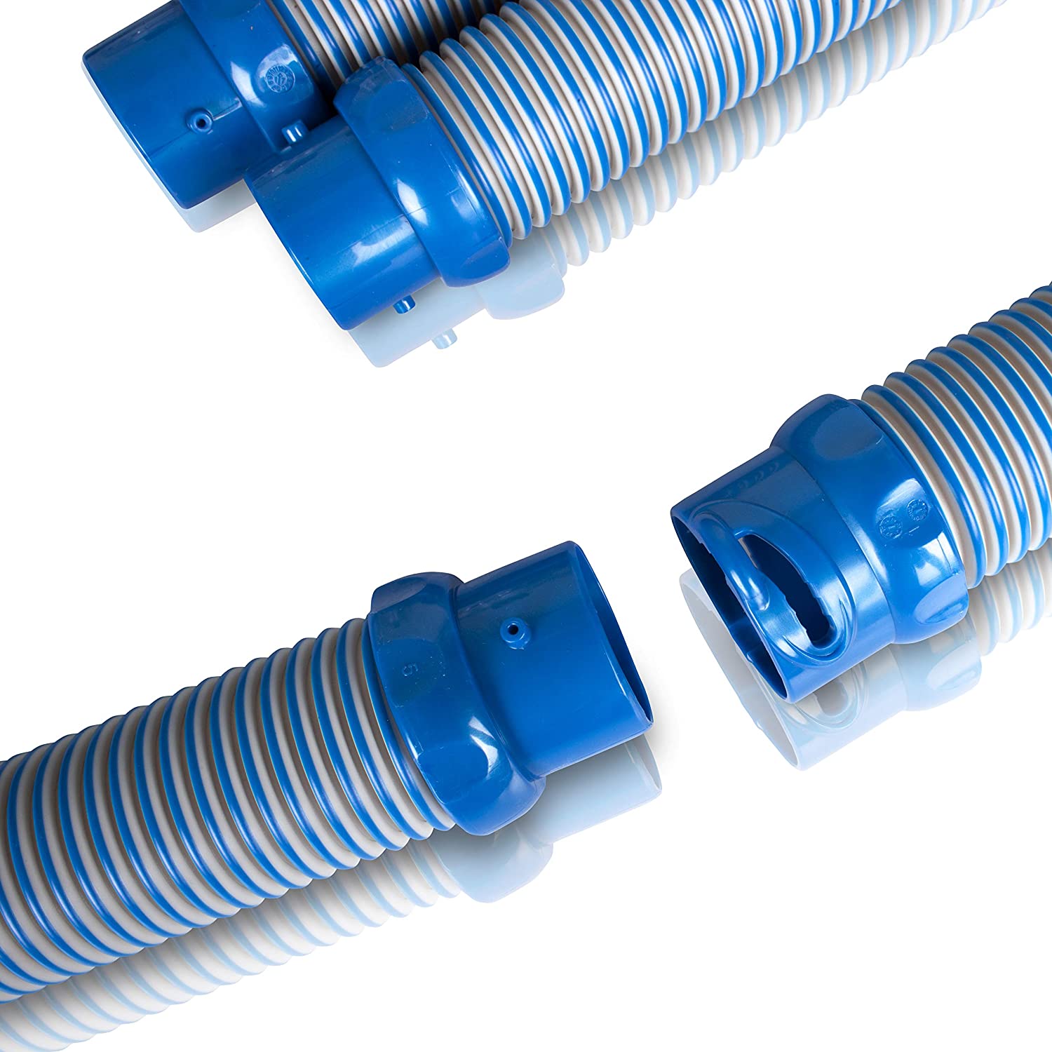 Set van 6 x 1 meter Twist Lock Zodiac reinigingsslangen (W78055)