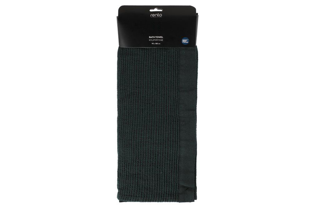 Sauna badhanddoek 90x180 cm donkergroen - Rento Kenno