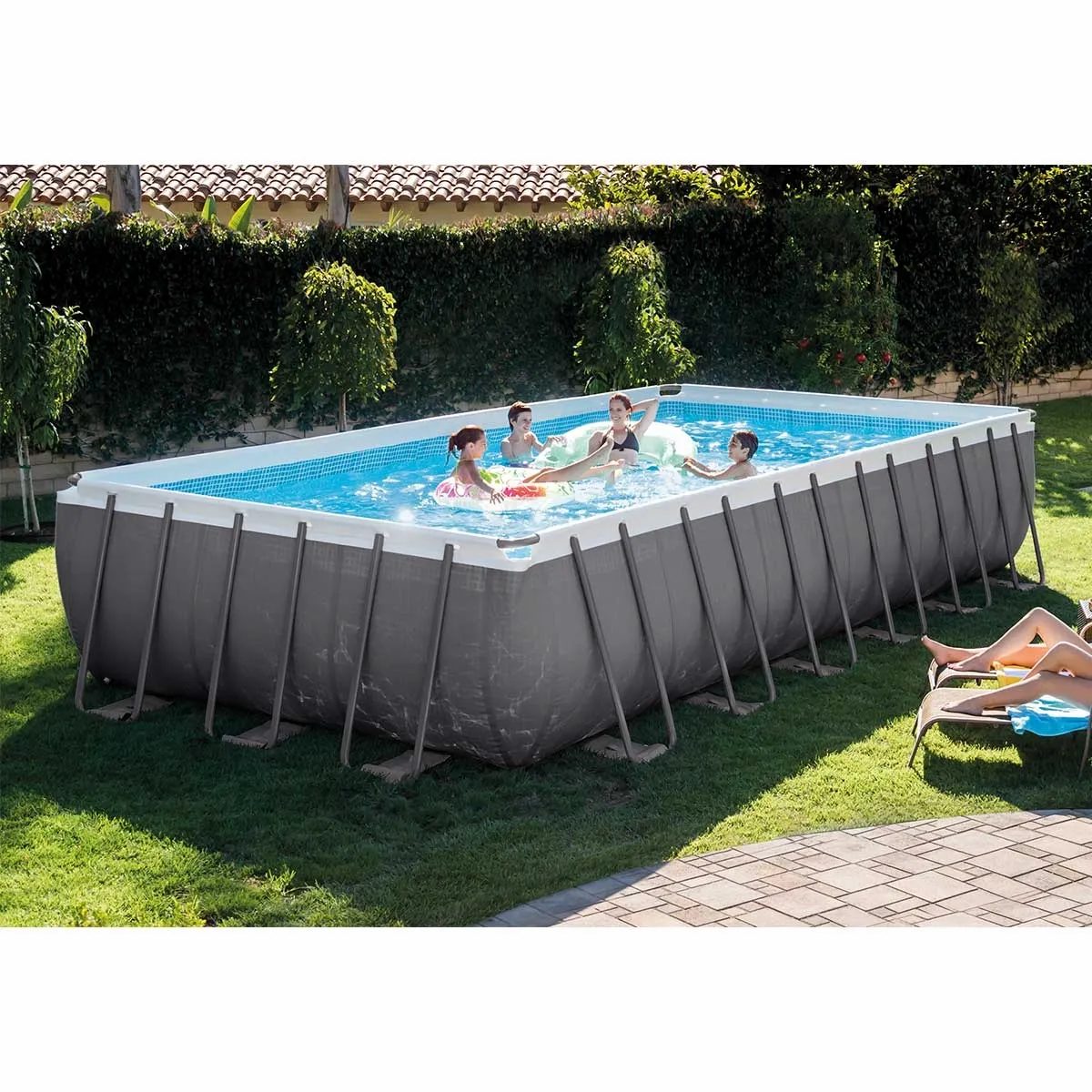 Intex Ultra Frame XTR Pool - 732 x 366 x 132 cm - met zandfilterpomp en accessoires