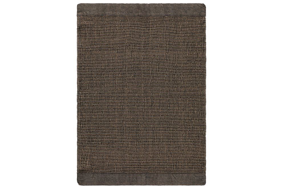 Sauna Kenno sauna handdoek zwart 50x70 cm - Rento