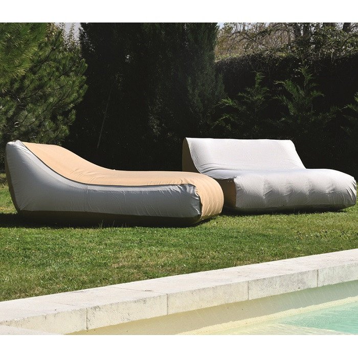 Drijvende luxe zetel XXL - Mastic/Ficelle - Wink