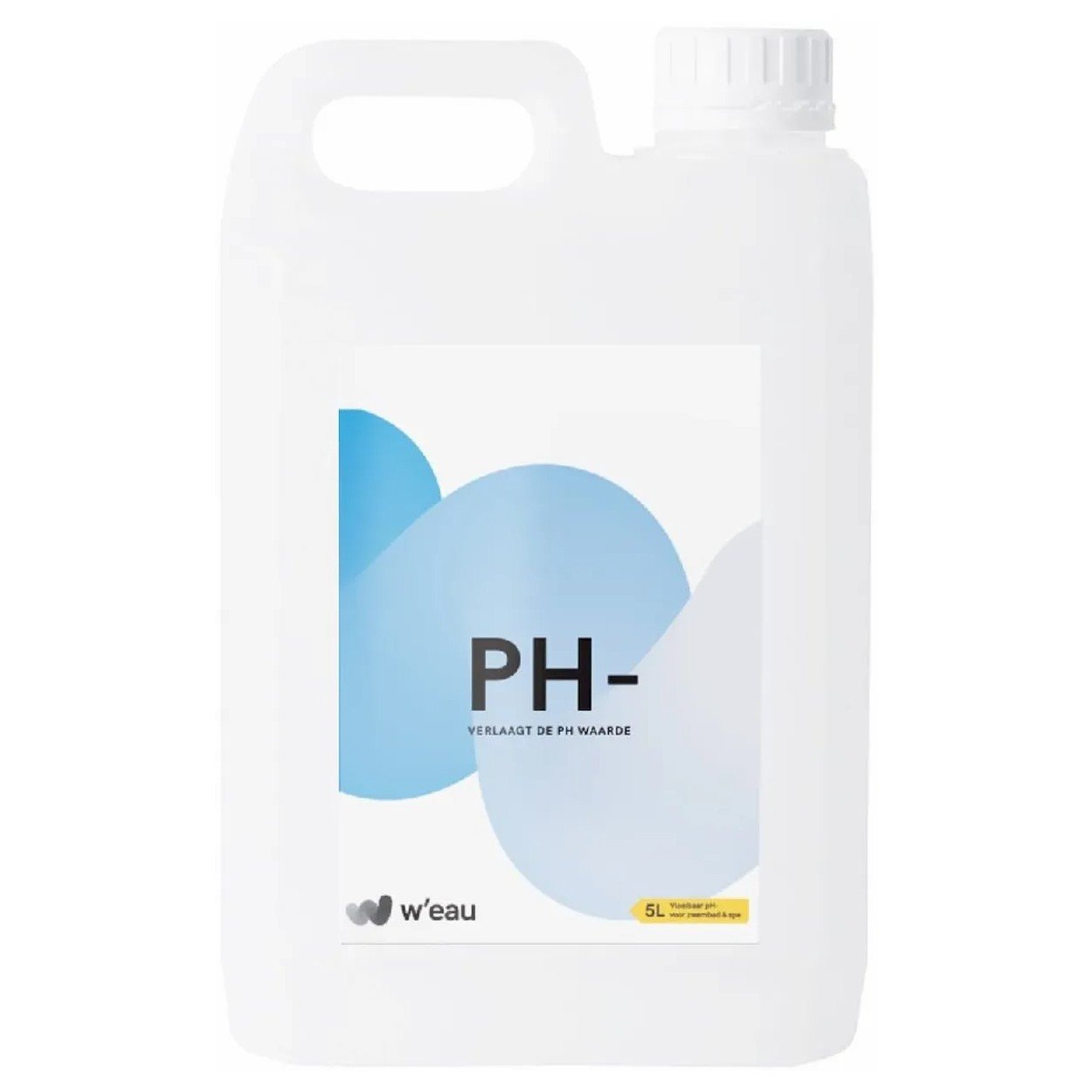 W'eau Vloeibare pH verlager / minus - 5 liter